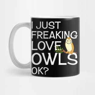 Night Owls Bird Mug